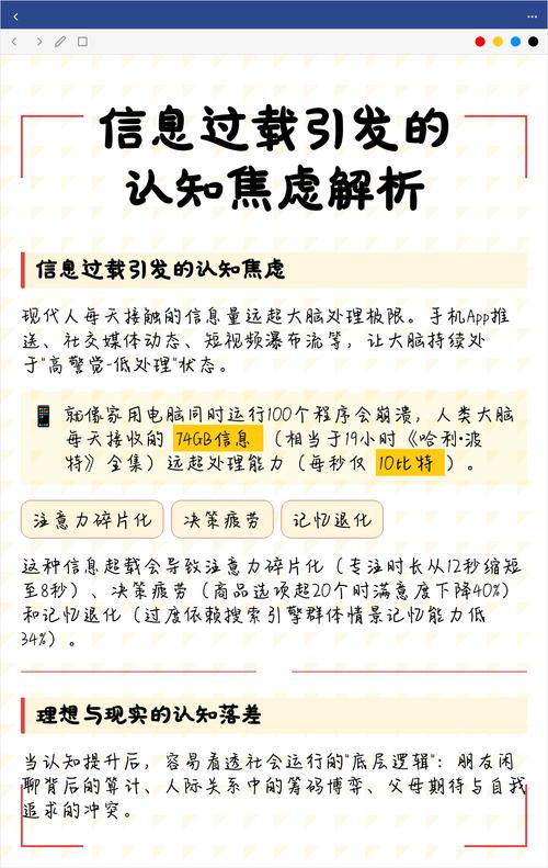 信息过载与认知疲劳（信息过载现象）